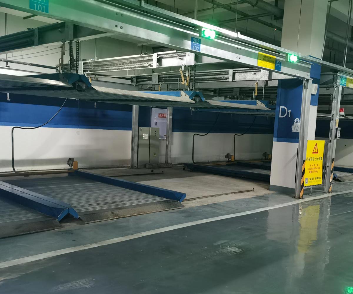 浏阳市二层简易升降机械停车位改造