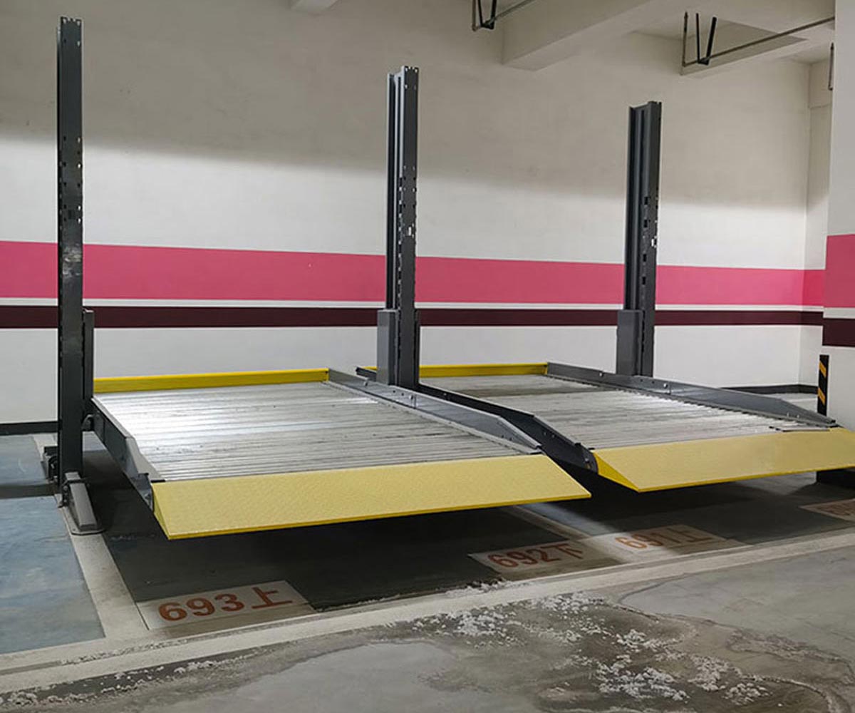 紫阳县左右横移机械式停车设备改造