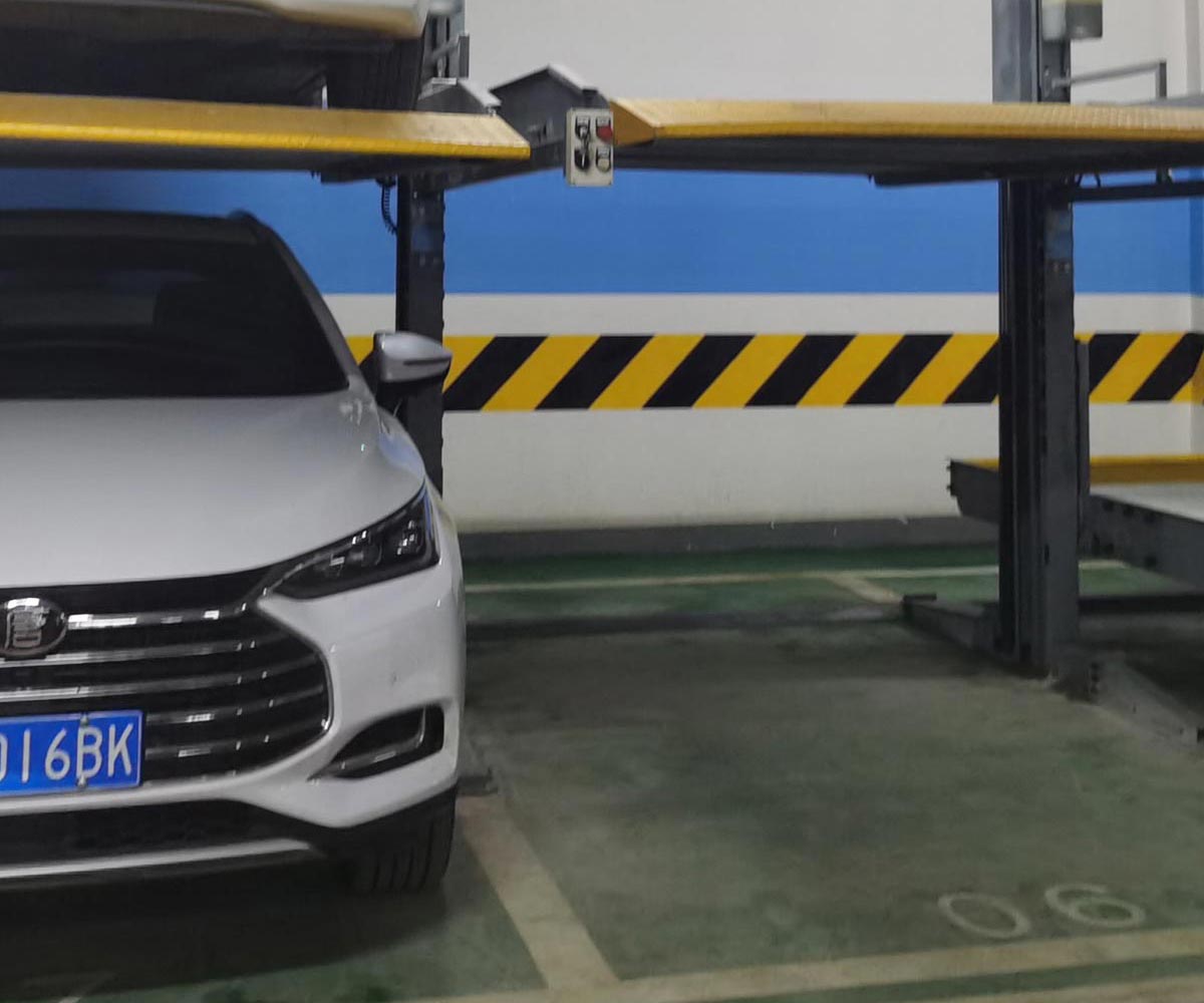 黄陵县两层PSH型立体停车安装