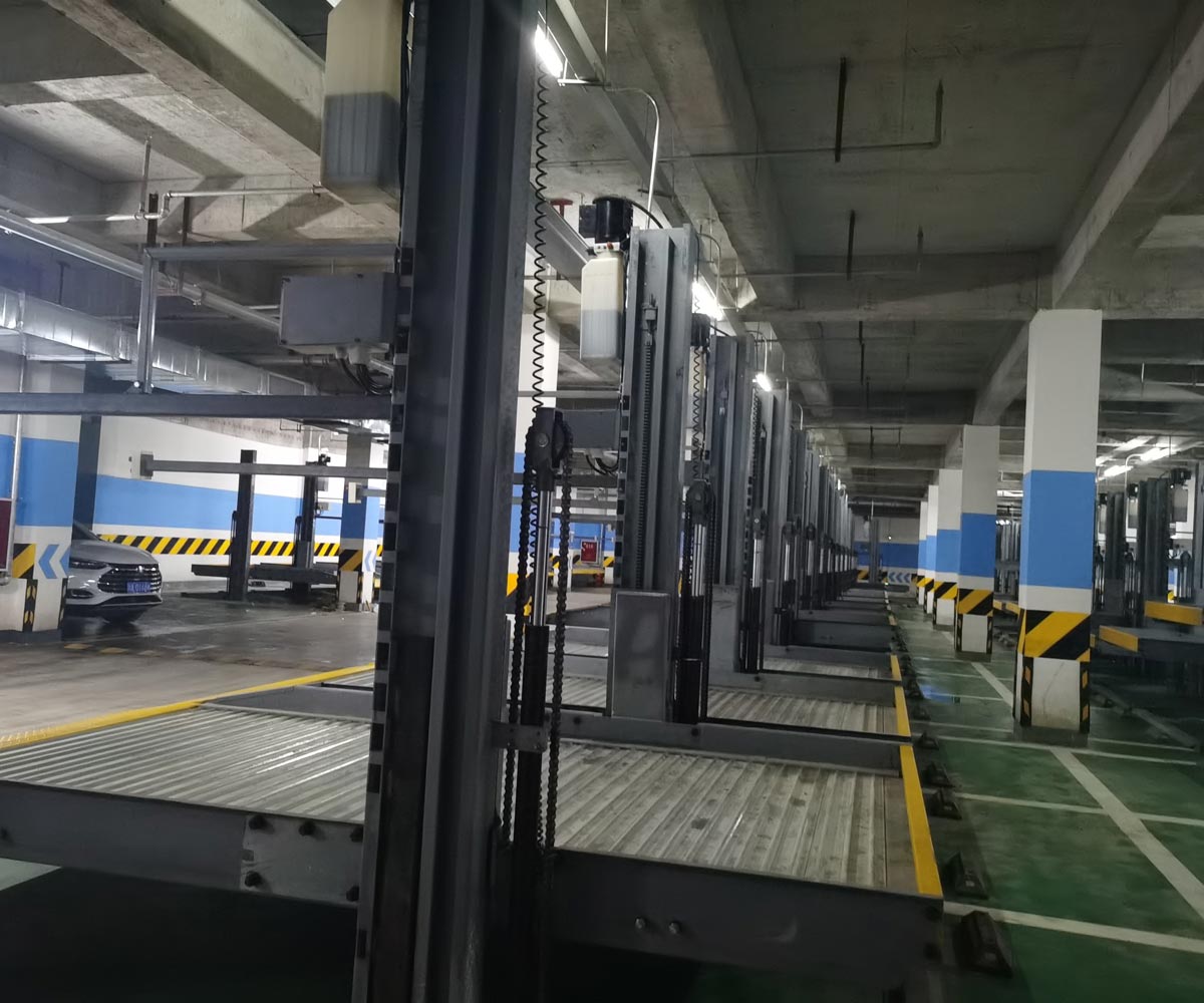 龙马潭区2层简易式机械式停车设备