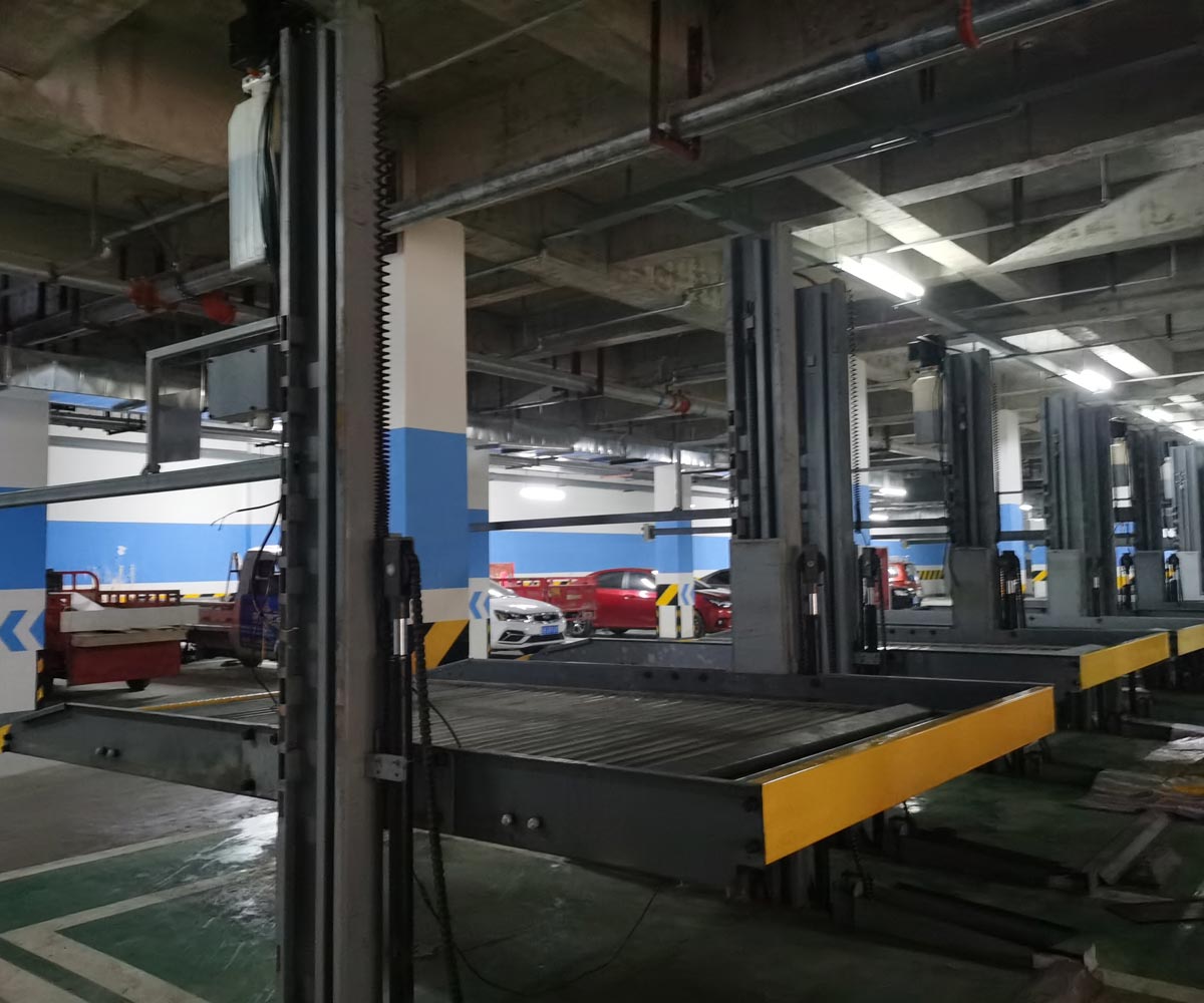 渭南市两柱升降式机械立体车库